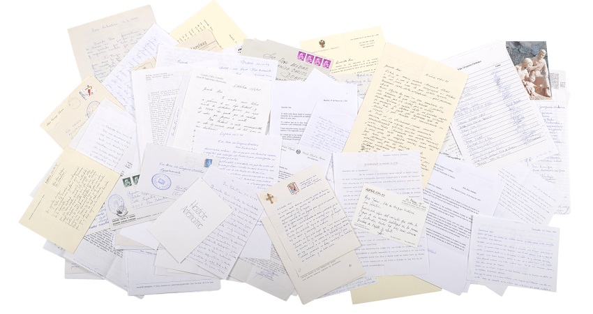 Cartas enviadas a la viuda de Gregorio Ordóñez, Ana Iríbar 1995 Archivo de la familia Ordóñez-Iríbar