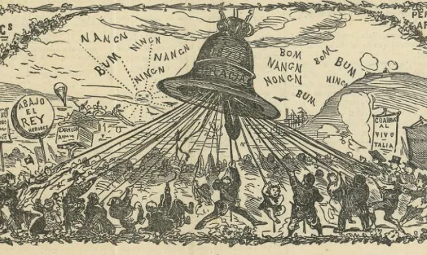 La campana de Gracia. Any II batallada LXII. 1871 