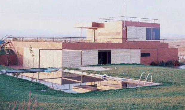 Casa Guzmán. Imagen del archivo de la Fundación Alejandro de la Sota