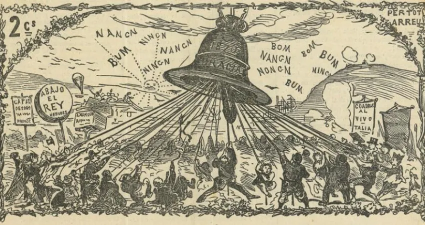 La campana de Gracia. Any II batallada LXII. 1871 