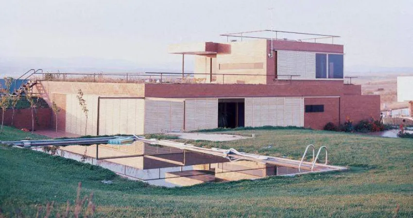 Casa Guzmán. Imagen del archivo de la Fundación Alejandro de la Sota